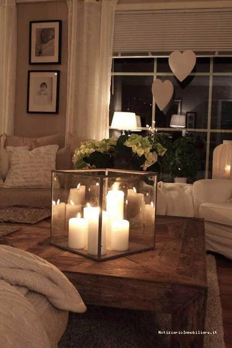 cambiare l'aspetto della casa con le candele
