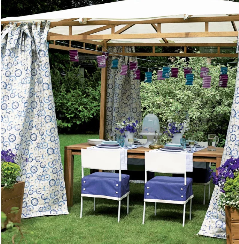 tende da gazebo per il giardino