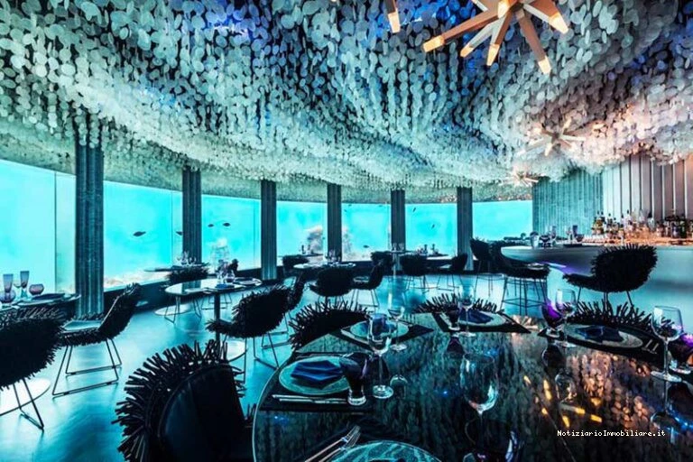 Ristorante sotto acqua Subsix - Maldive