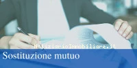 Sostituzione Mutuo E...