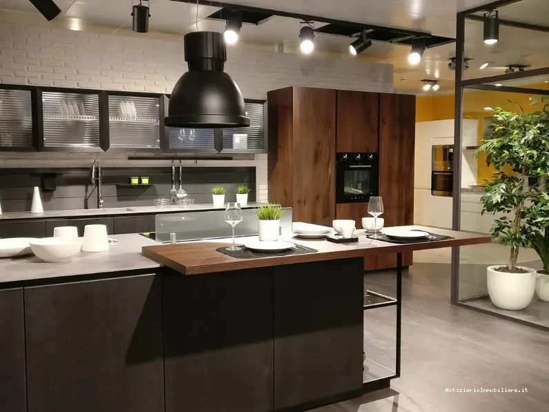 Cucina Lube Oltre con forno Smeg