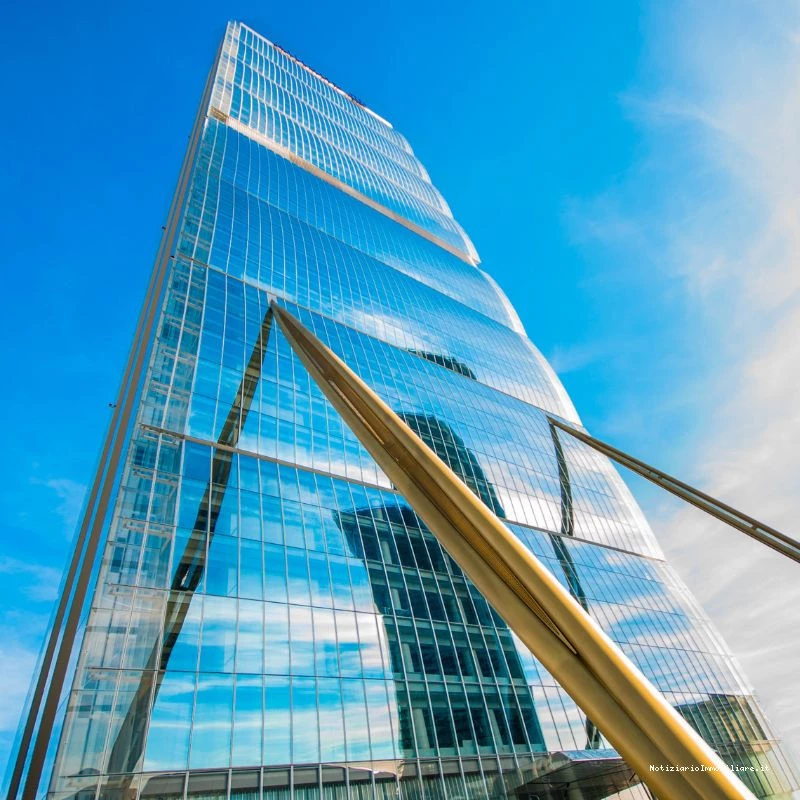 Secondo grattacielo più alto d'Italia Torre Allianz