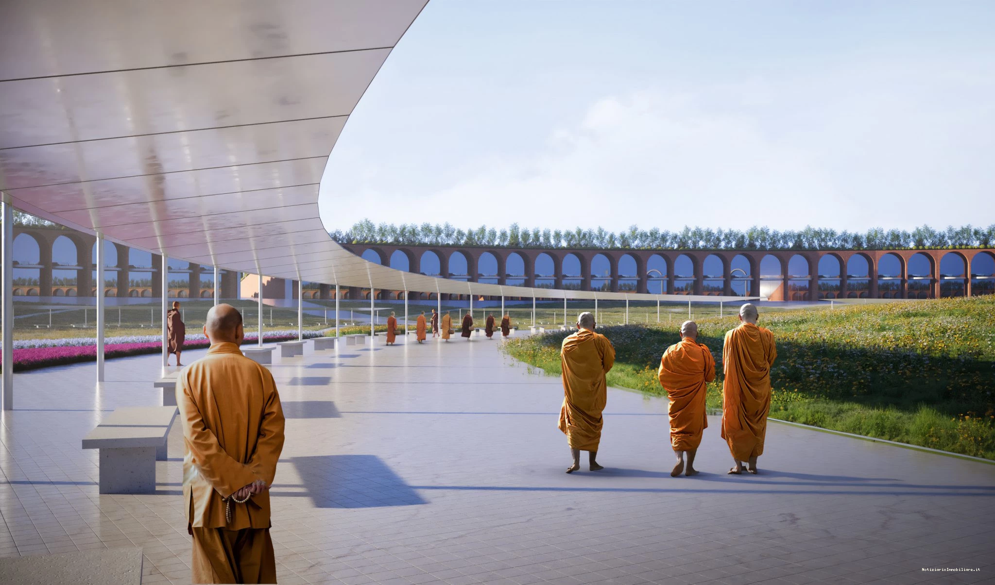 Progetto architettonico di Stefano Boeri Ramagrama Stupa