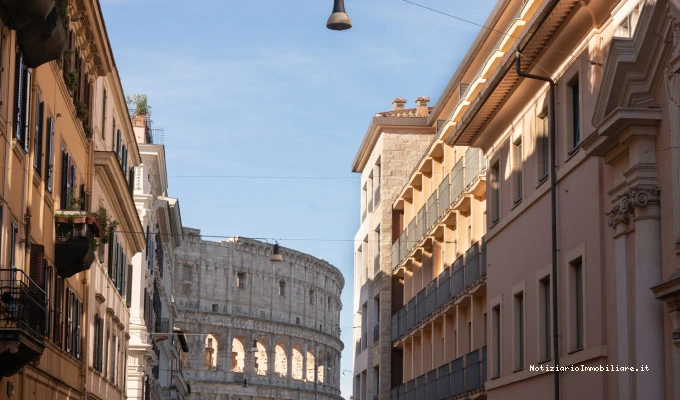 All'asta 11 appartamenti di lusso fronte Colosseo