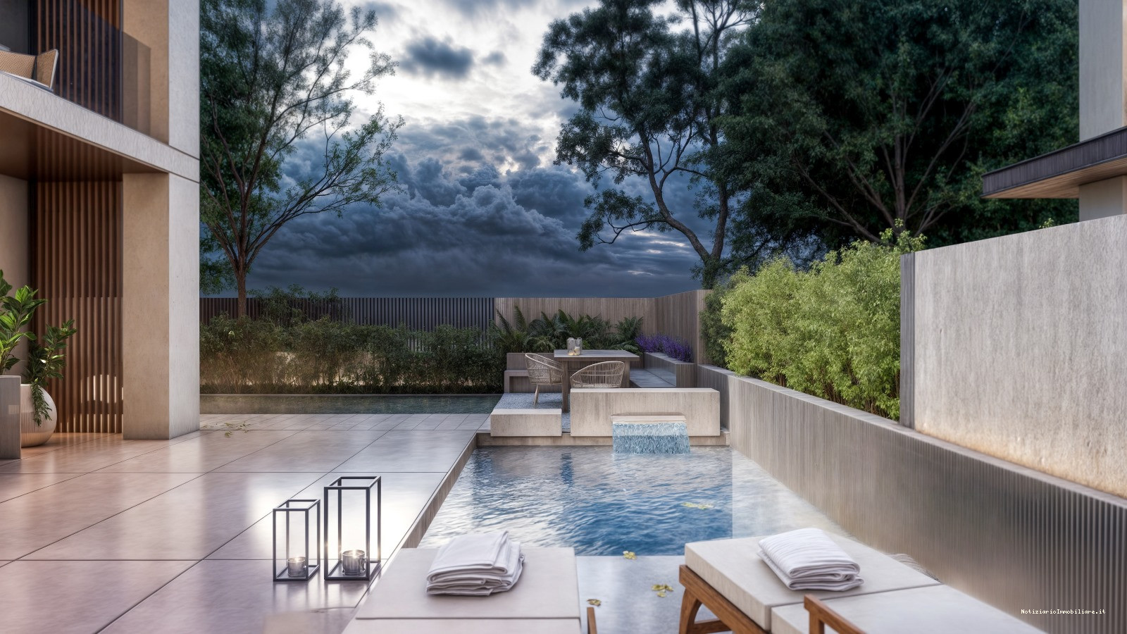 villa nuova costruzione aprilia con piscina