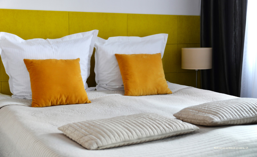 Misure federe cuscino letto matrimoniale come hotel