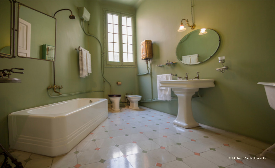 bagno verde oliva sconsigliato perchè altera il riflesso allo specchio