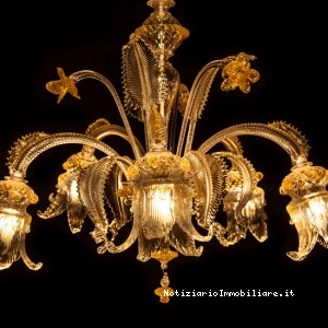 Lampadario Murano Co...